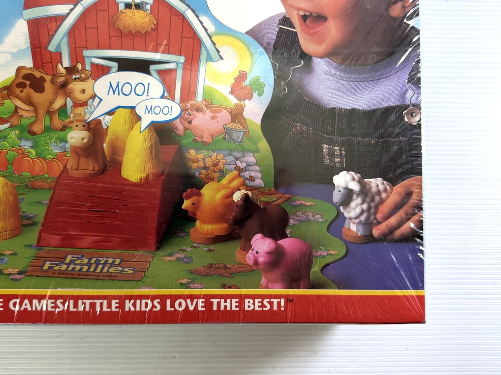 Vintage Milton Bradley 1996 Farm Families Game Electronic Matching Animals NEW