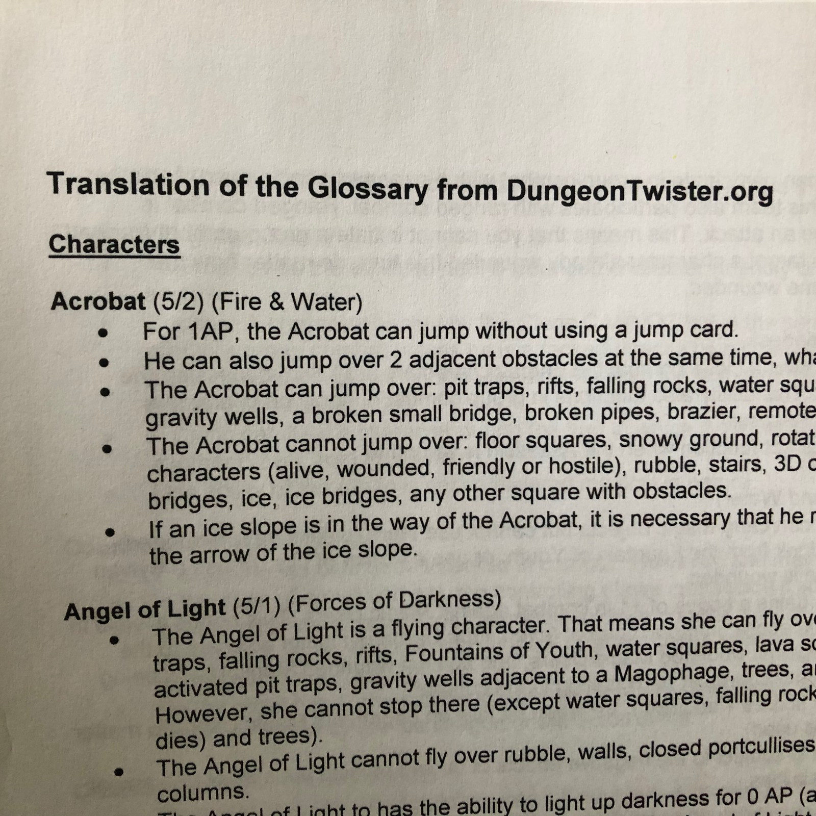 Dungeon Twister Lot: Core and Expansions 1-5, UNPUNCHED