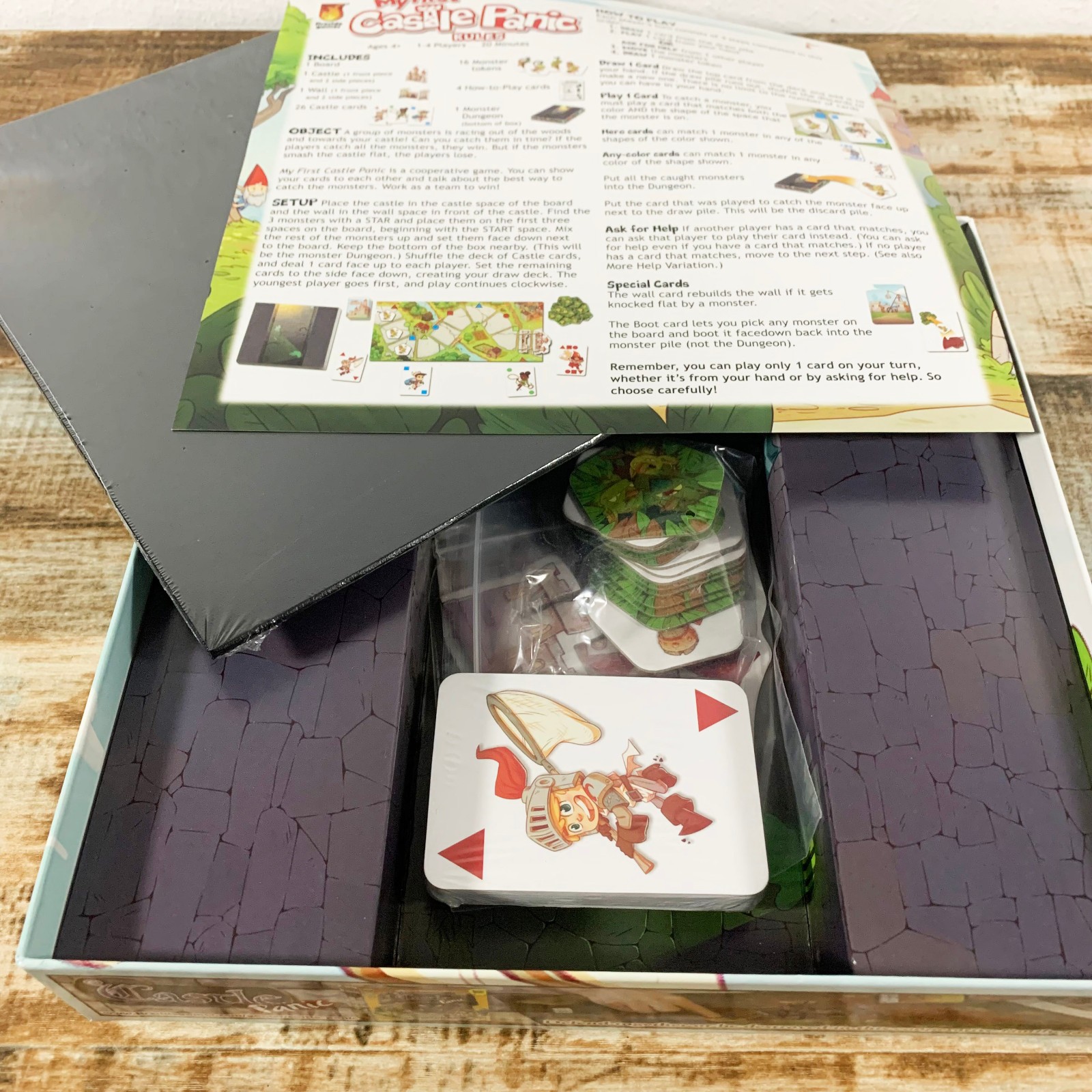 [NEW Open Box] My First Castle Panic Board Game – Fireside Games