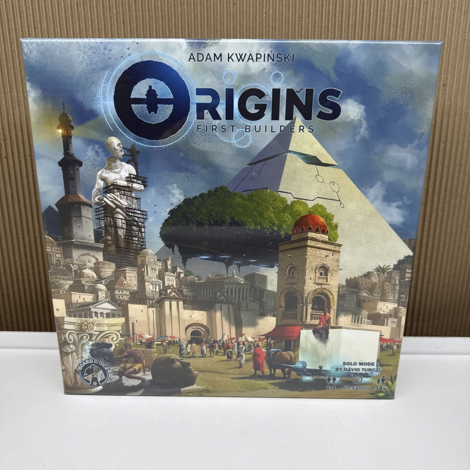 Board & Dice Historical Games Origins – First Builders (NIS) Strategy Board Game