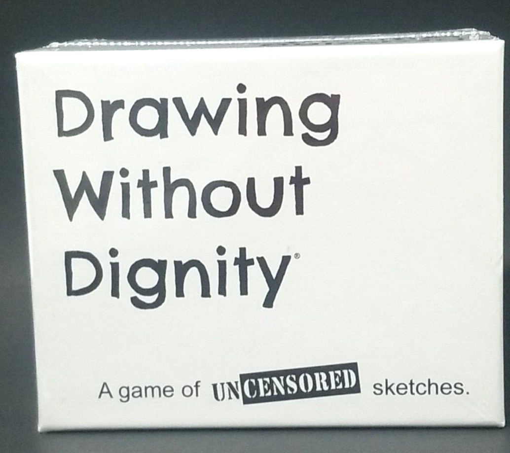 Drawing Without Dignity A Game of Uncensored Sketches Adult New Factory Sealed