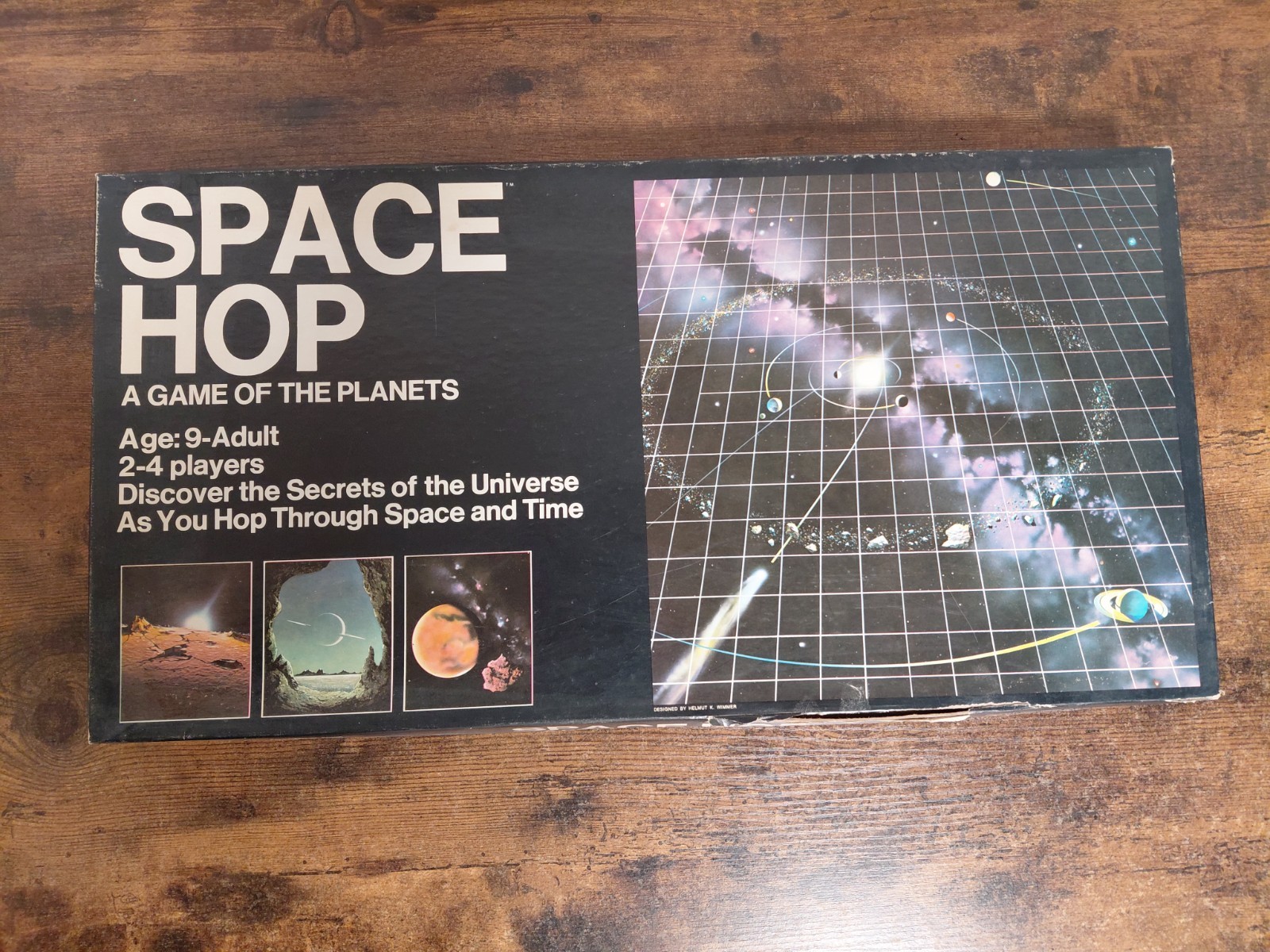 VINTAGE Teaching Concepts Inc. Space Hop Board Game 1973 2-4 Players Age 9-Adult