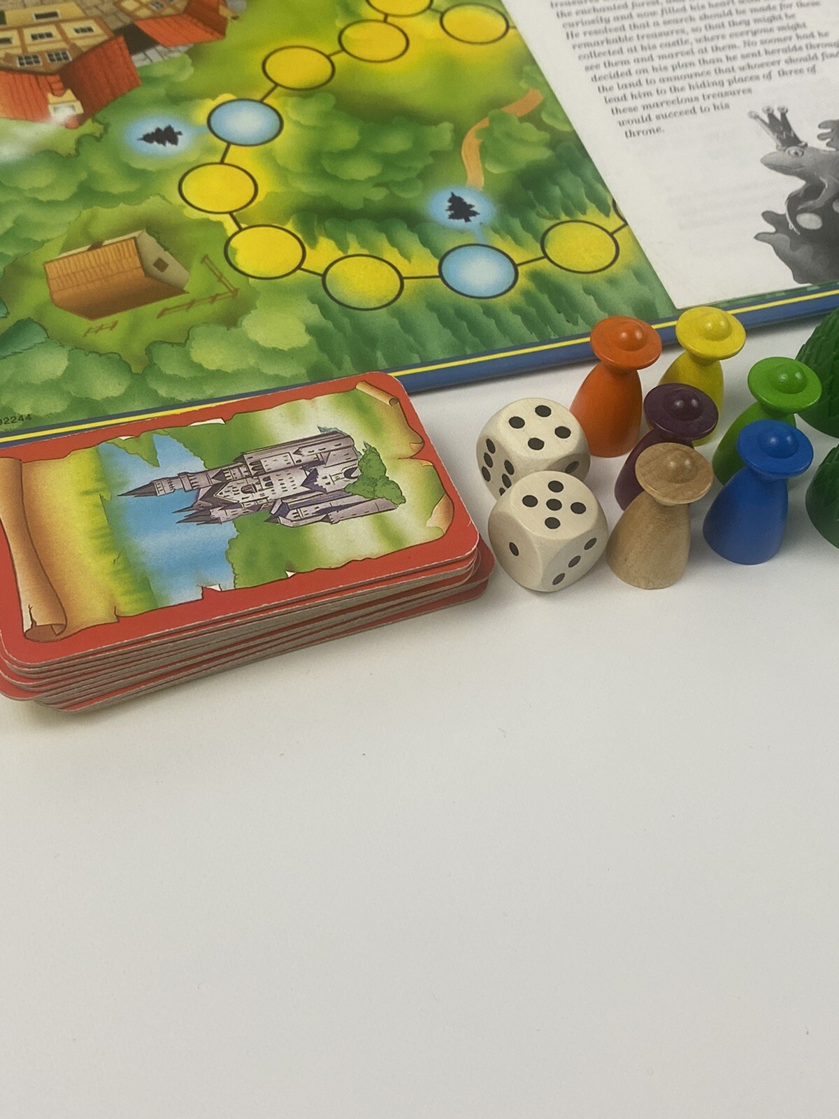 Enchanted Forest Retro Tabletop Board Game 1994 Complete Ravensburger Germany