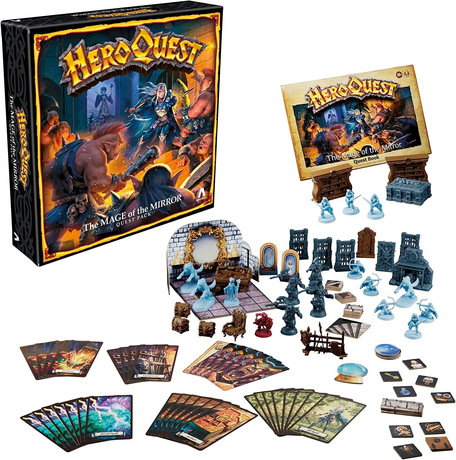 HeroQuest The Mage of the Mirror Quest Pack Expansion New Sealed READY TO SHIP