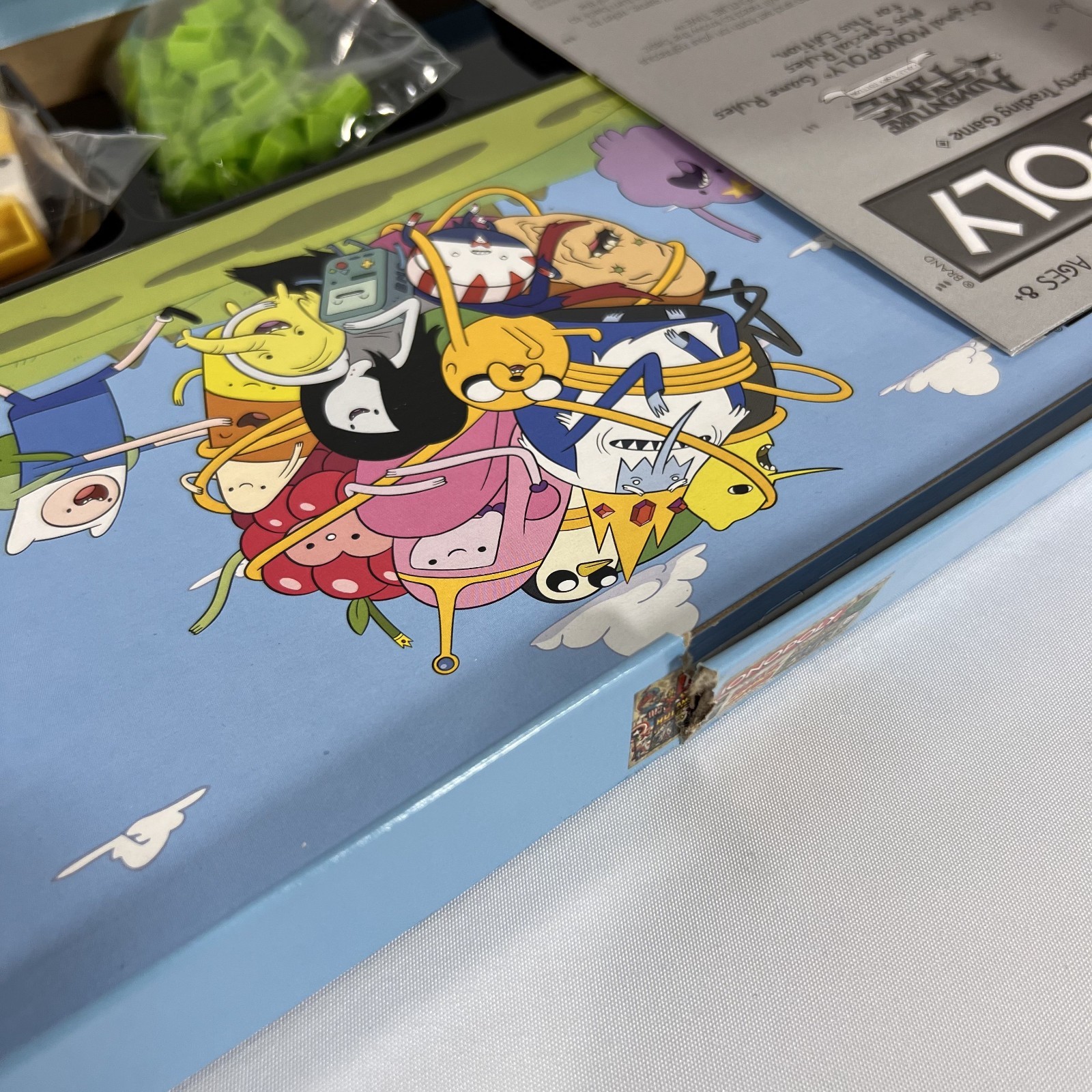 Monopoly Adventure Time Collector’s Edition Board Game Cartoon Network COMPLETE