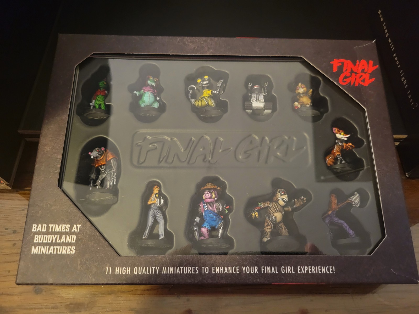 Final Girl: Bad Times At Buddyland PAINTED Miniatures Set – Well Painted