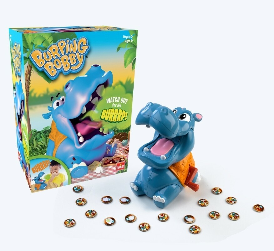 BURPING BOBBY BY GOLIATH, MULTI COLOR 2020 GAME NEW FACTORY SEALED FREE SHIP!