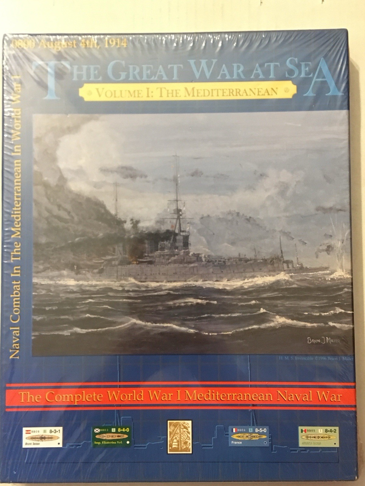 The Great War at Sea # 1: The Mediterranean. Avalanche Press 1996. SW