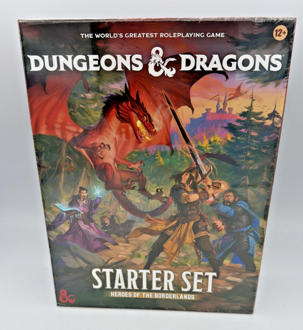 2025 Dungeons and Dragons Heroes of the Borderlands Starter Set New Sealed D&D