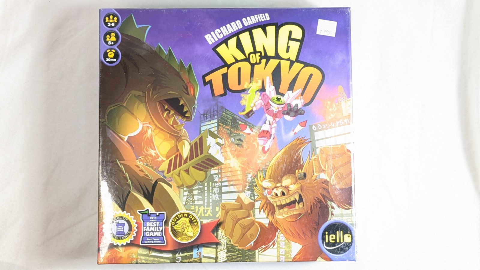 IELLO Richard Garfield King Of Tokyo Award Winning Board Game 2015