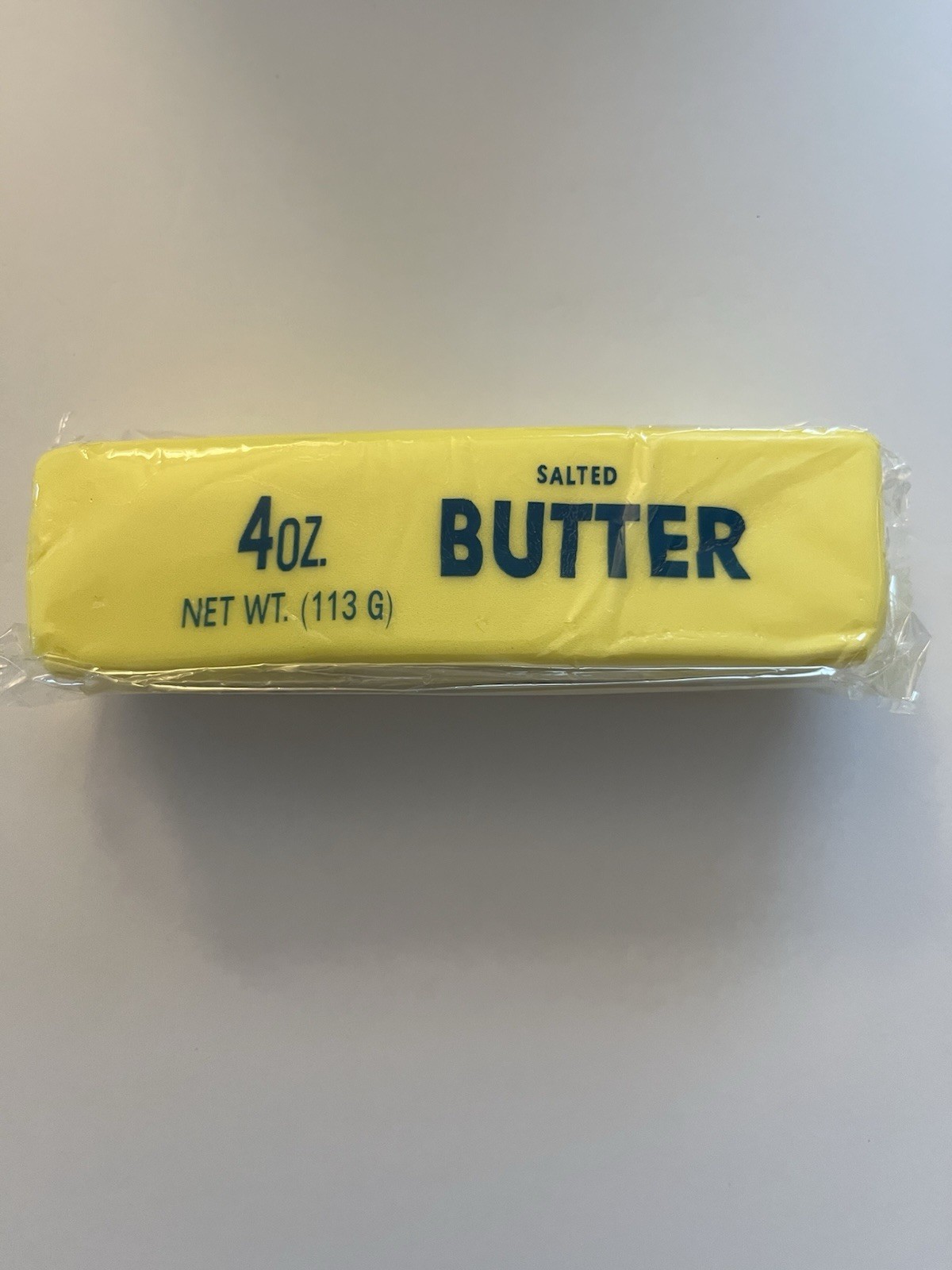 Salted Butter Squishy Stress Toy 4oz 113g Realistic Food Squeeze Fidget Toy New