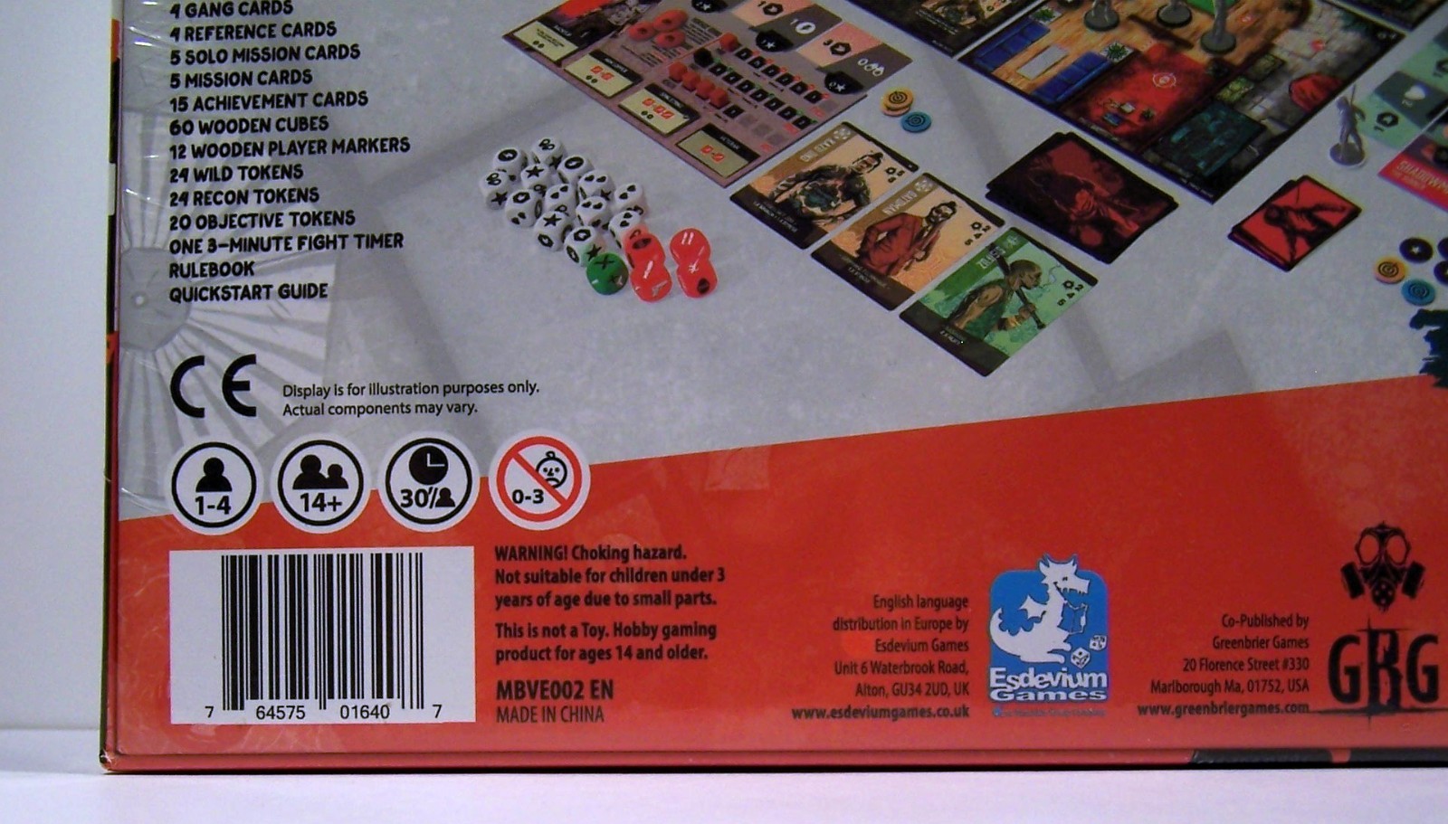 Vengeance w/ Kickstarter Exclusive Board Game Mighty Boards NEW