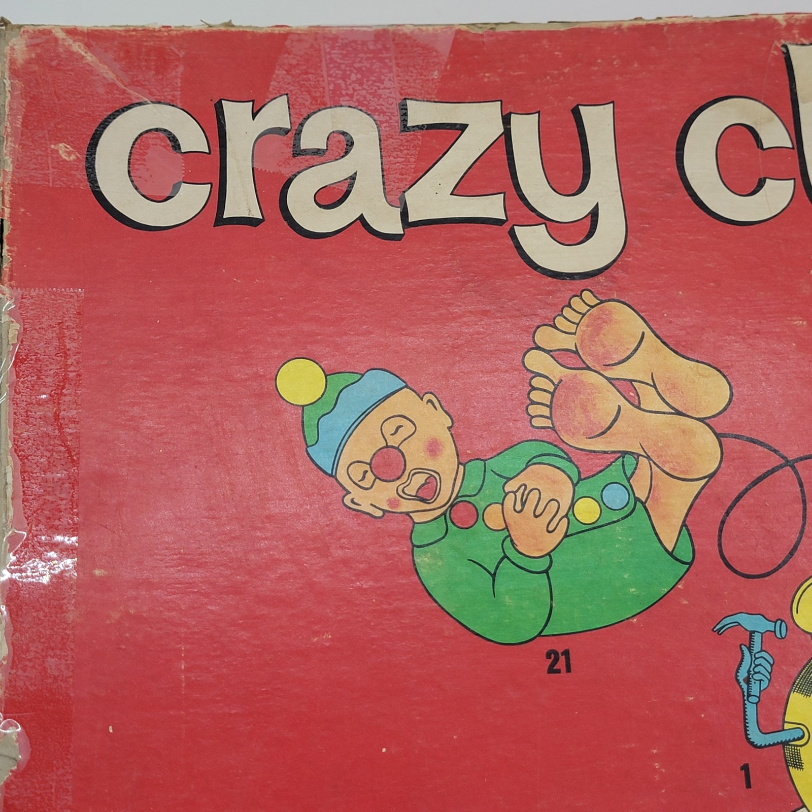 vintage 1964 Crazy Clock Game Ideal “99%” complete!