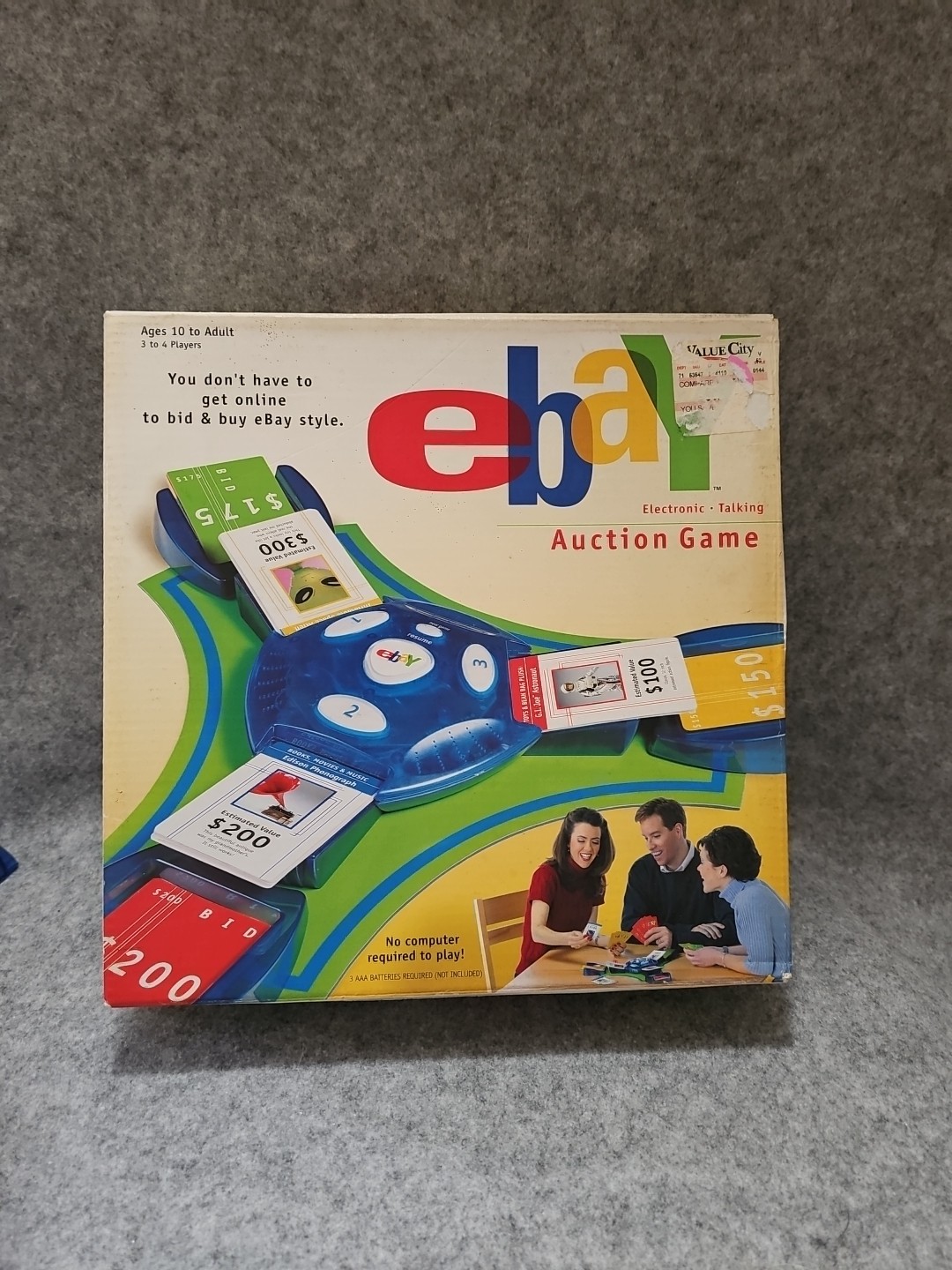 Ebay Electronic Talking Auction Game Family Fun Game – Complete And Tested.
