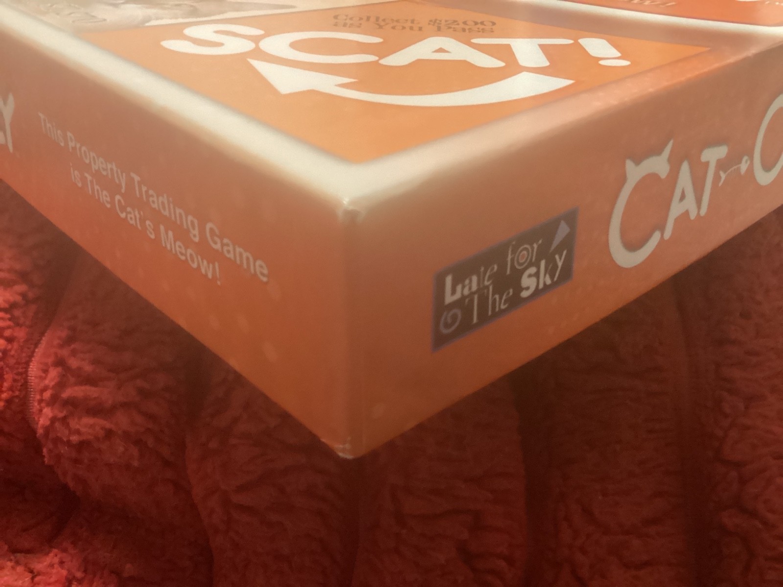 CATOPOLY COMPLETE,SEALED! PIECES BOARD GAME, EXC. COND/SIAMESE, PERSIAN/ FREE PH