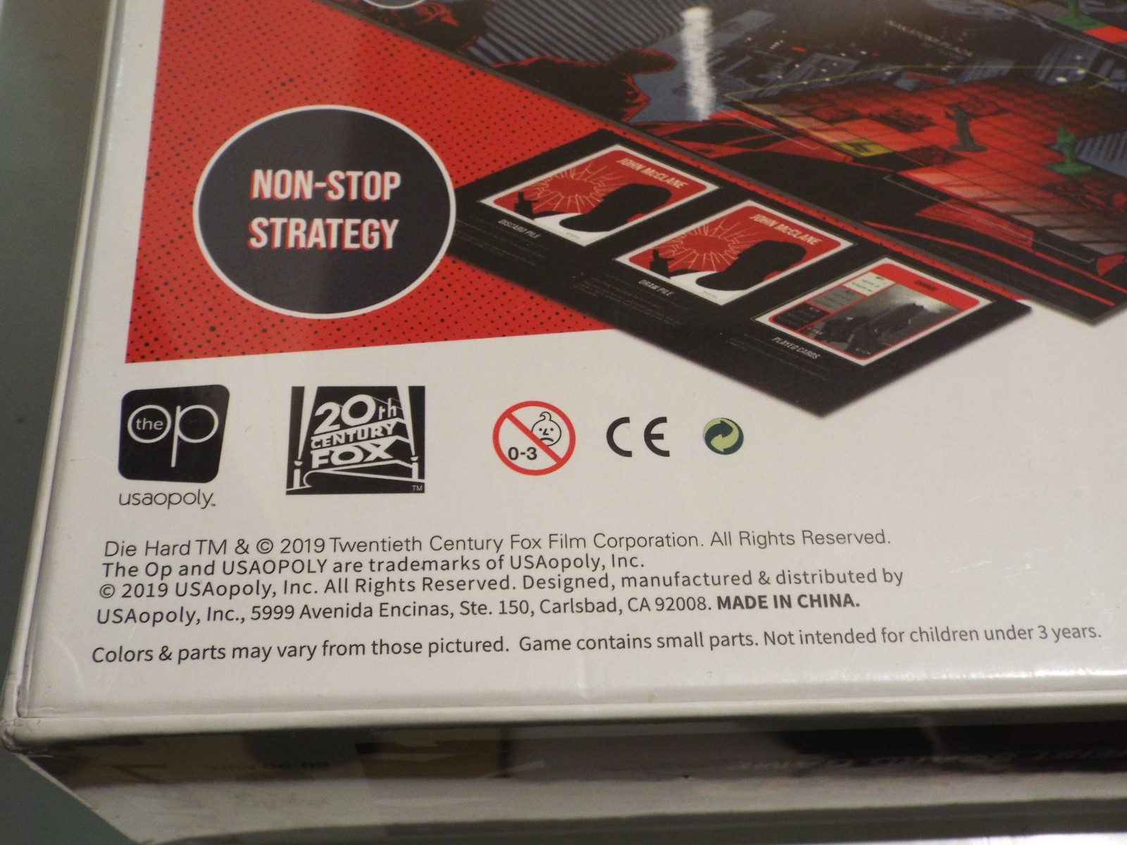 Die Hard The Nakatomi Heist Board Game OP Games Factory Sealed NEW!