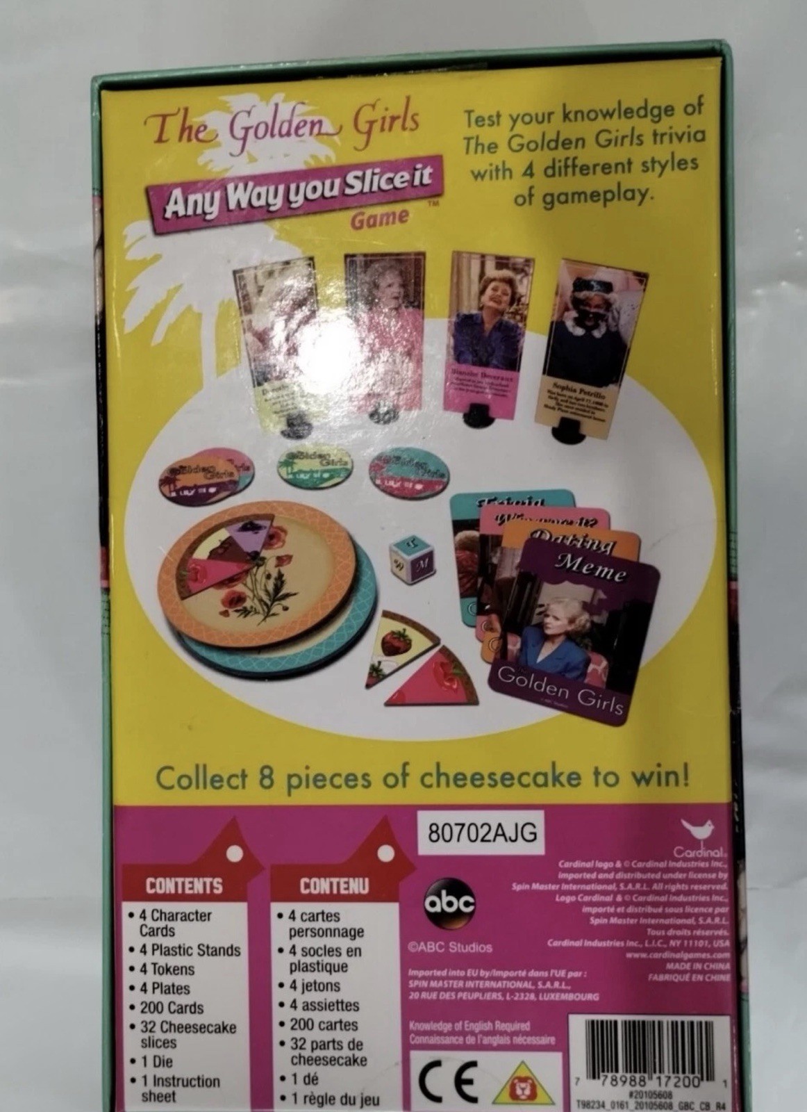 Lot of 2 The Golden Girls Board Game Funko Verse Strategy & Any Way You Slice It