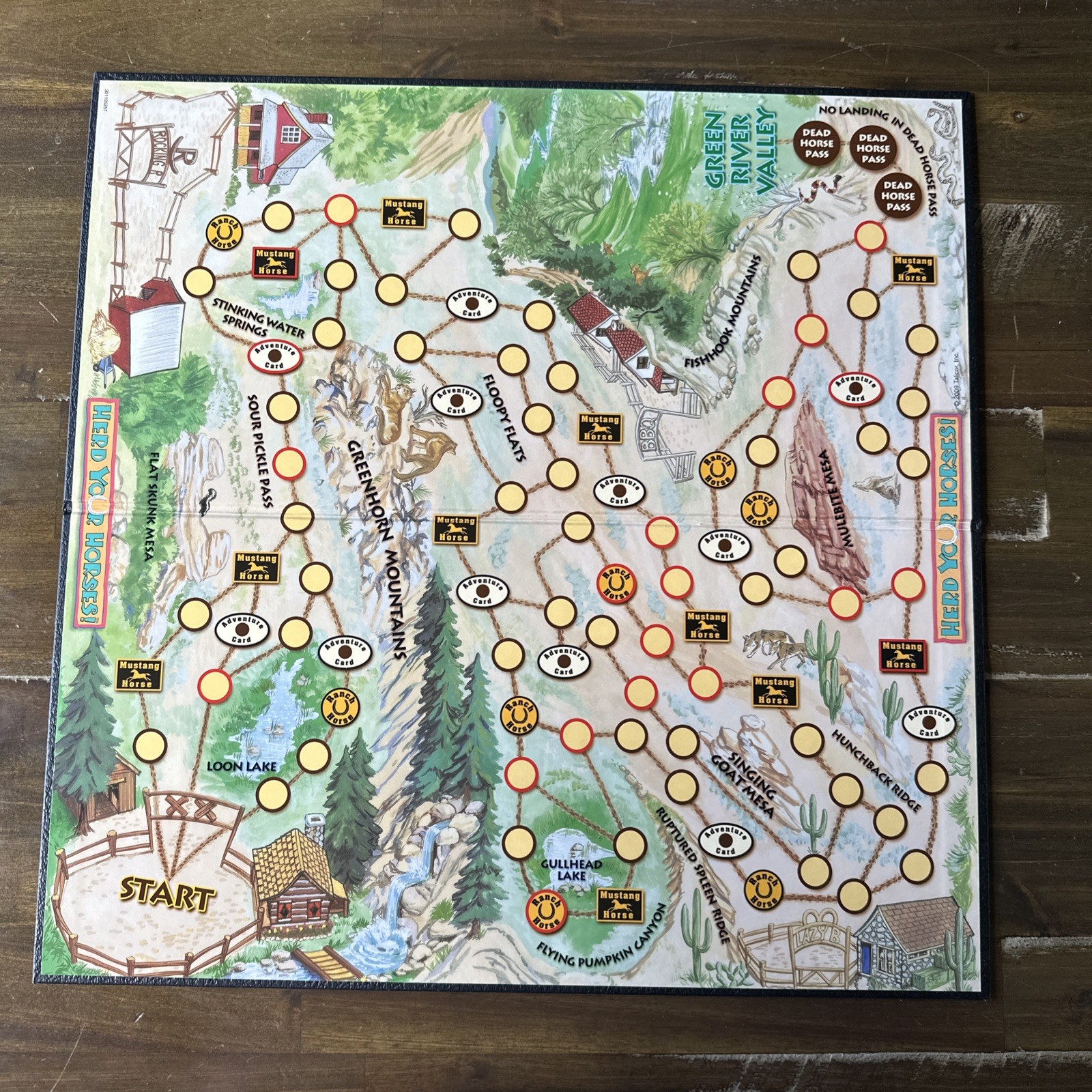 🐎HERD YOUR HORSES Adventure Board Game 2009 Brand New Sealed *Read*