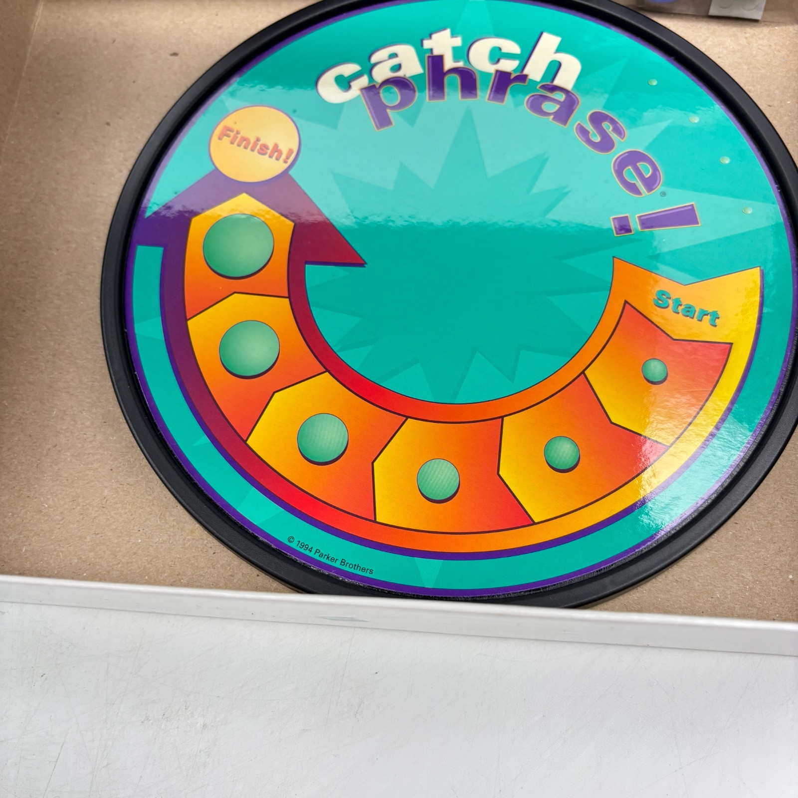 VINTAGE Catch Phrase Game COMPLETE WORKS Parker Brothers 1994 90s Words