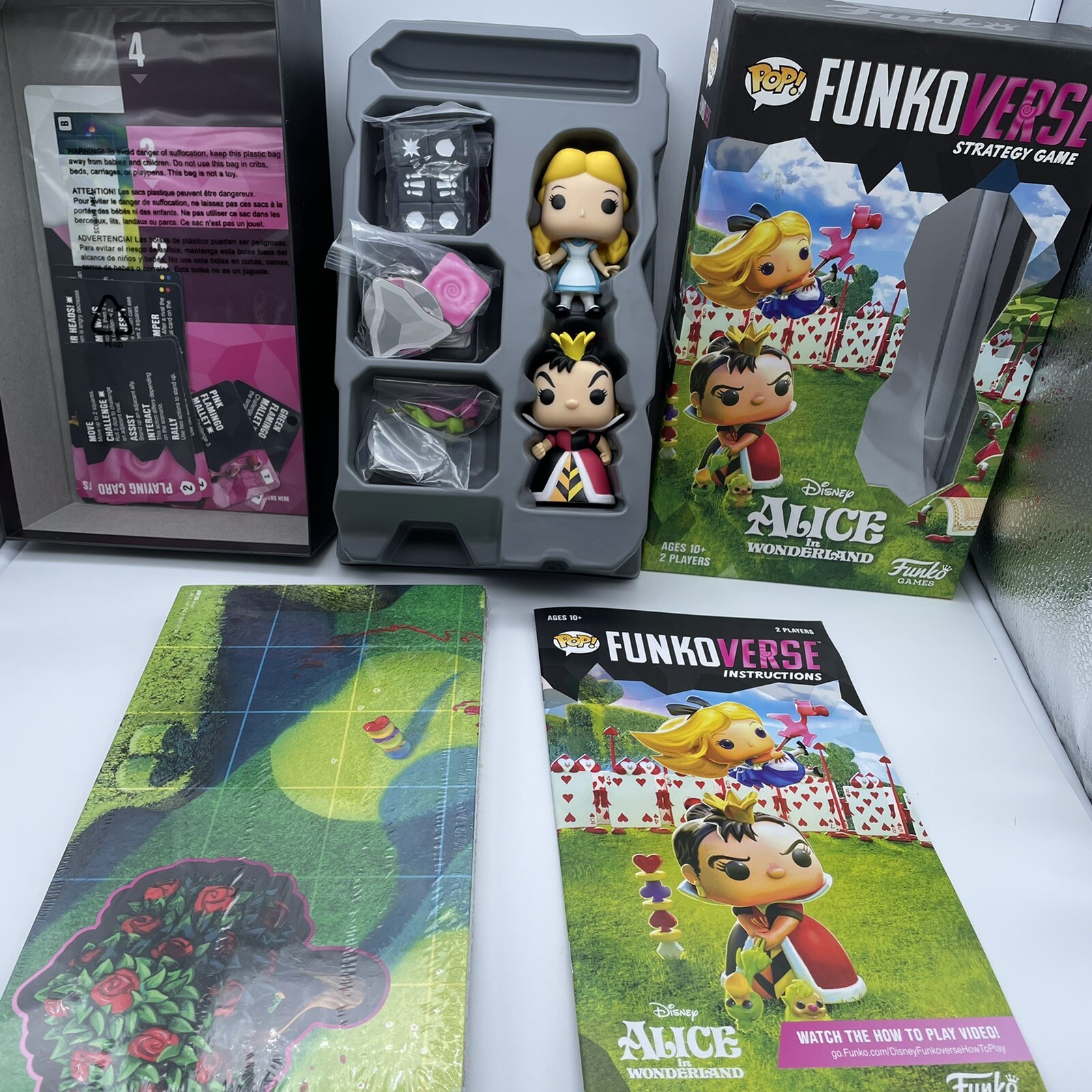 Funko Pop verse 2021 Alice In Wonderland Disney Strategy Game Funko Games