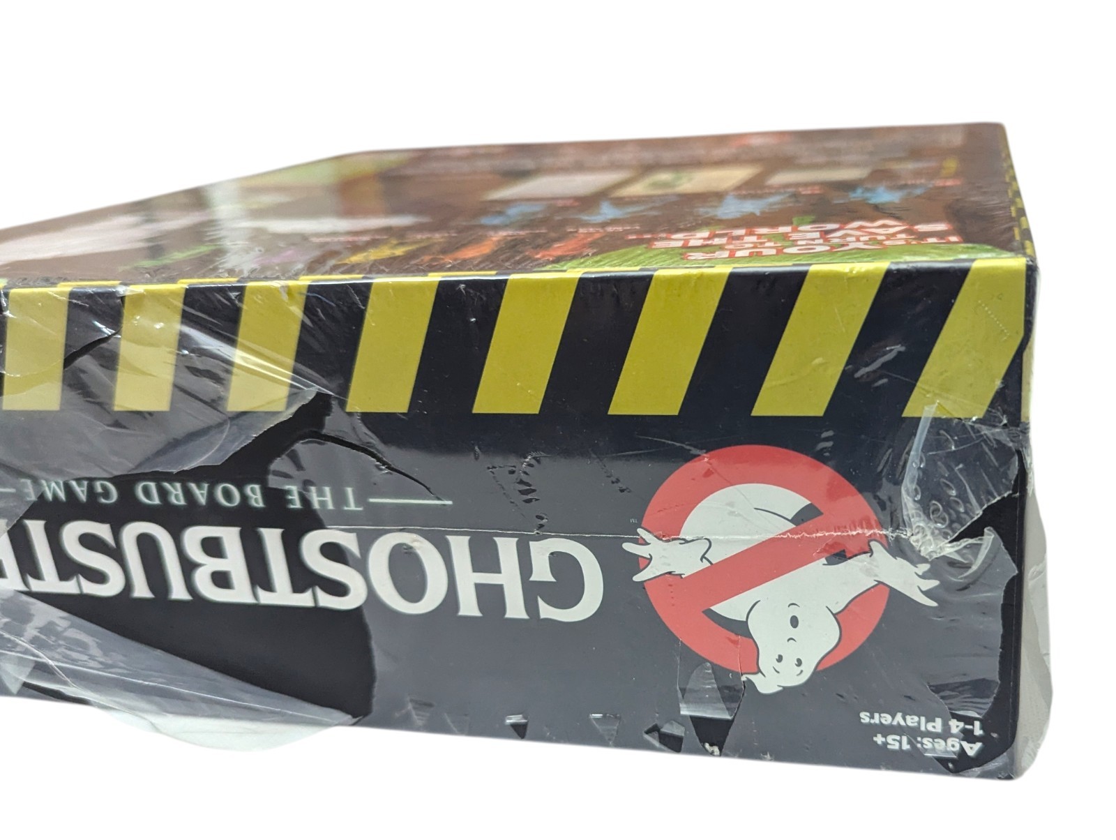 Ghostbusters Board Game Kickstarter Glow in the Dark Slimer 2015 Cryptozoic READ