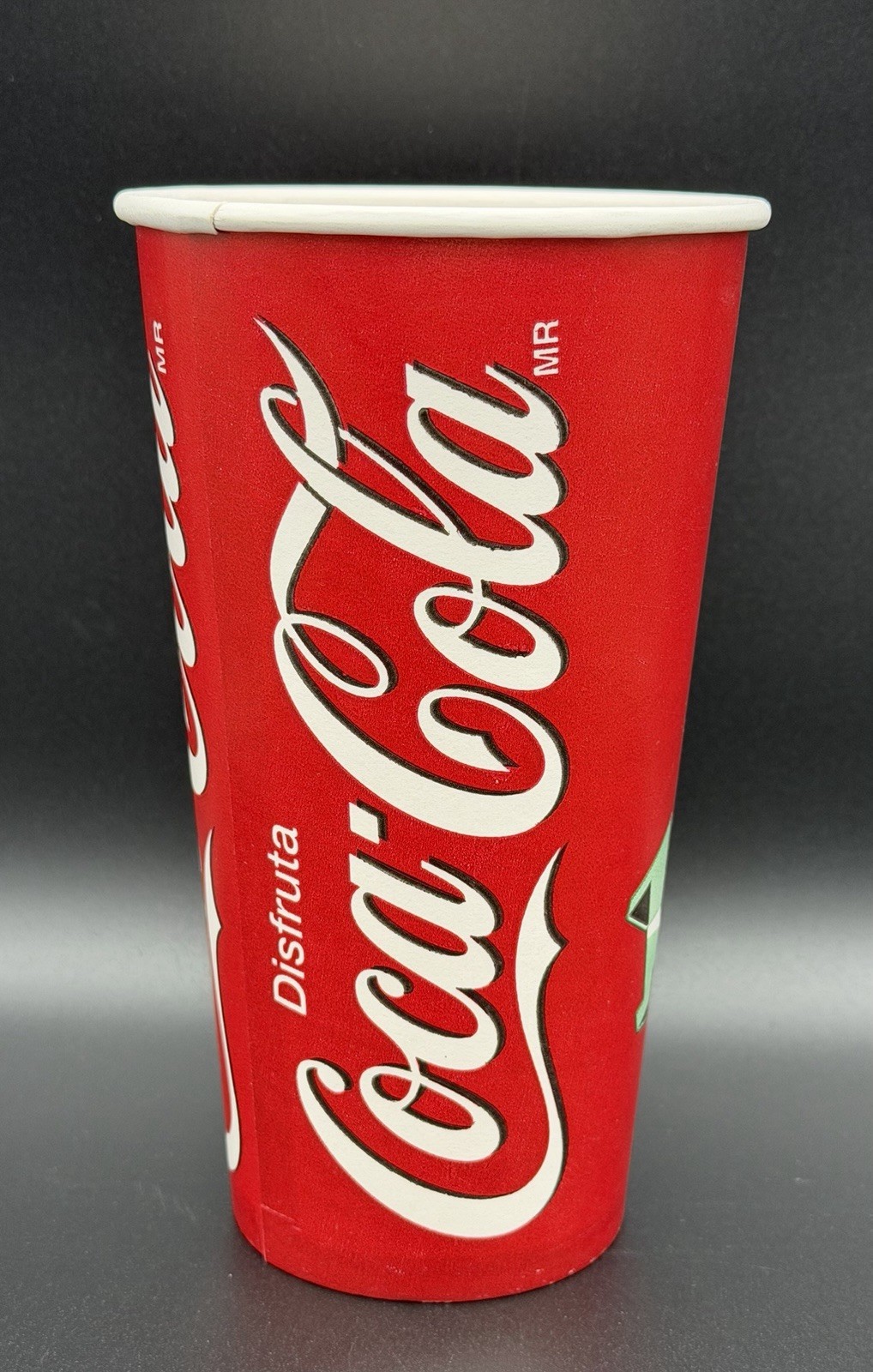 Rare Crazy Bones Hielocos Coca-Cola Alien 14-16 oz Promotional Paper Cup (1990s)