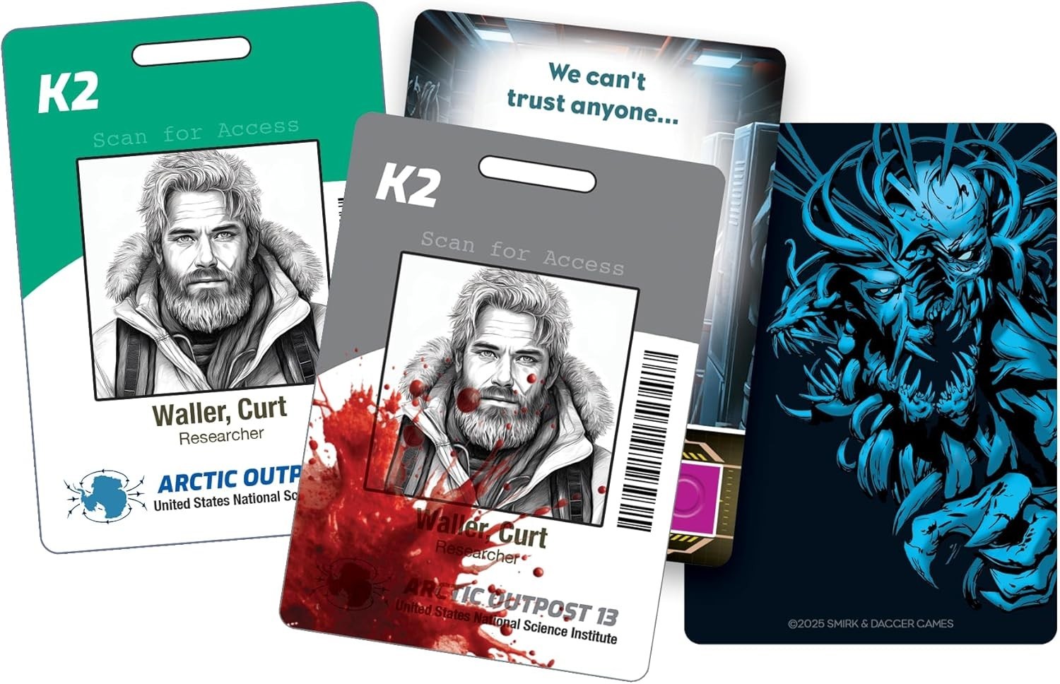 Frozen Horror This Game Is Killer Card Game Smirk & Dagger Family Party Board