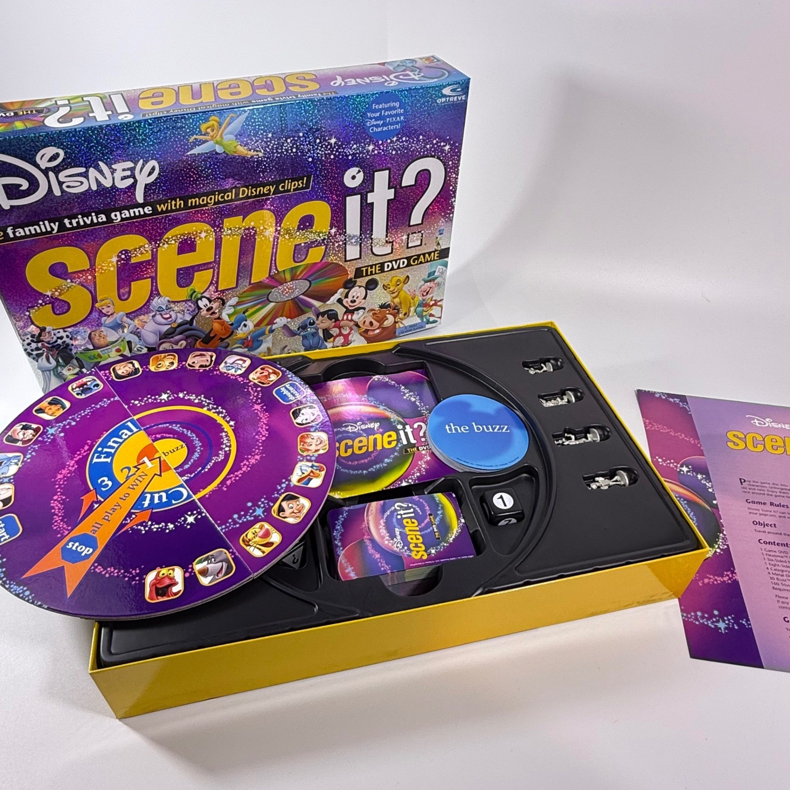 Disney Scene It The DVD Game Family Trivia Featuring Disney Pixar Characters