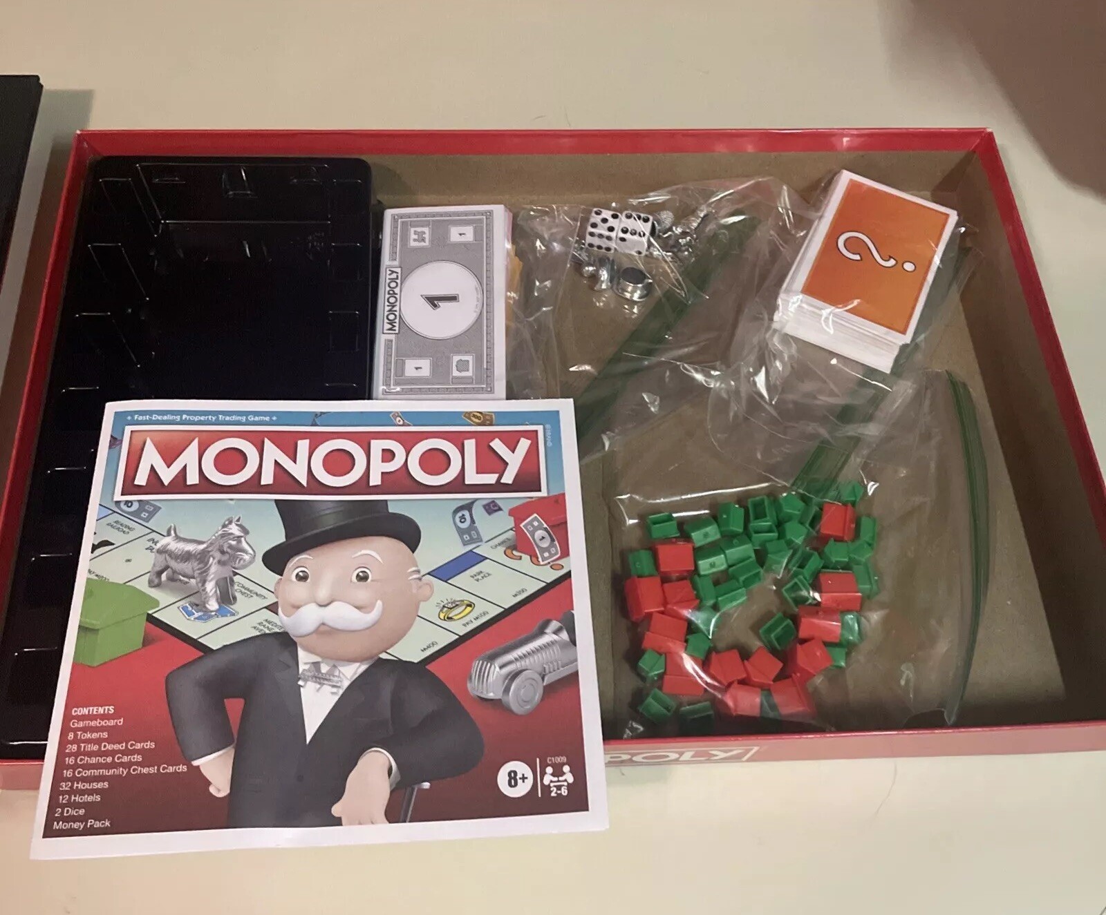 Monopoly Board Game, Family Board Game, Intact