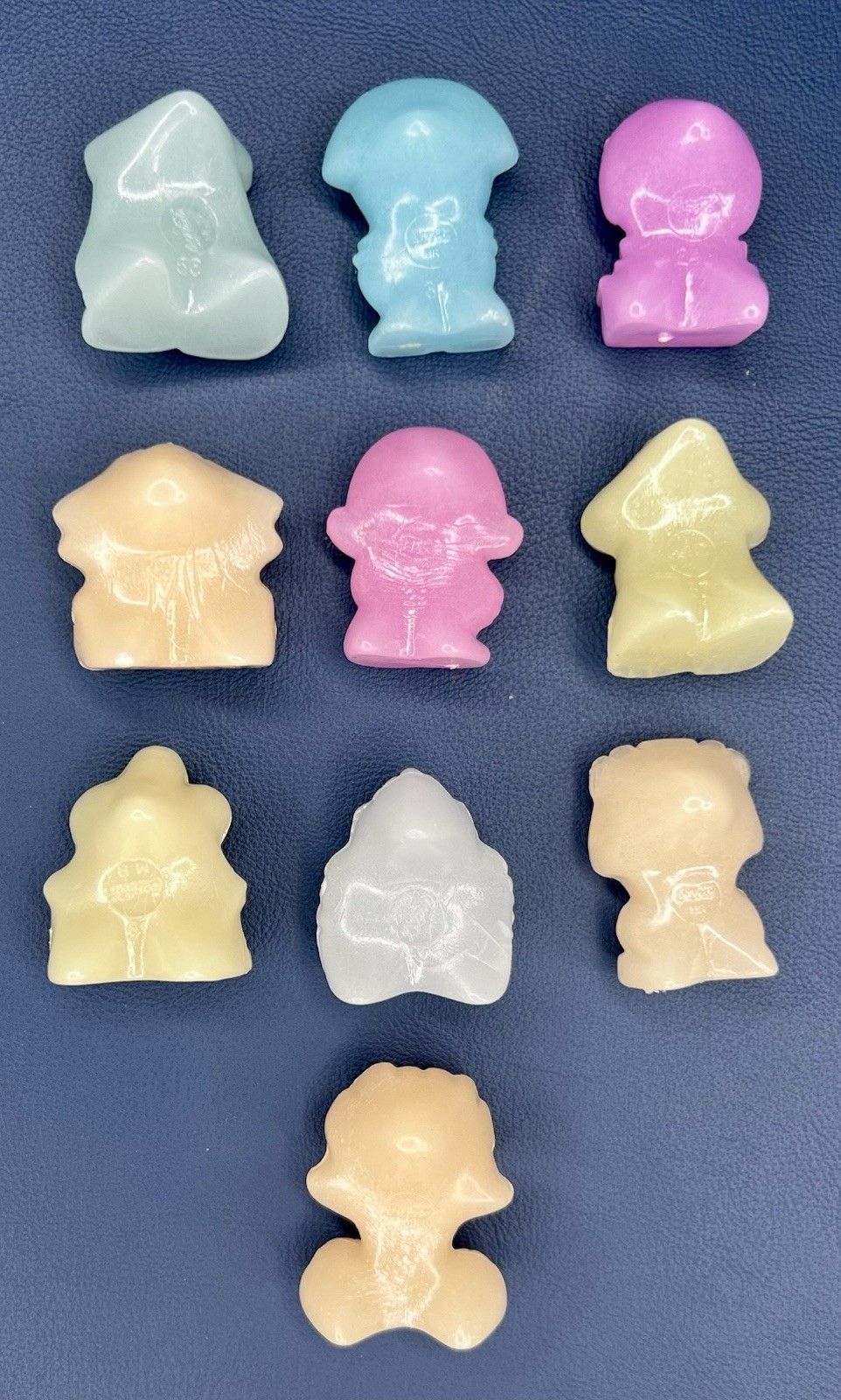 Lot of 10 Geloucos Coca-Cola Aliens – Damaged, Cracks or Chips Like Crazy Bones