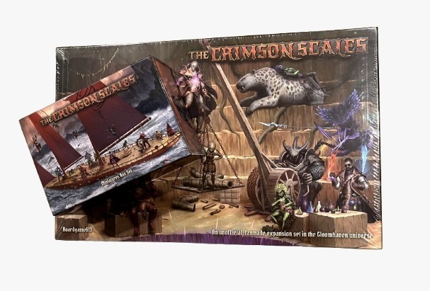 Crimson Scales Gloomhaven Unofficial Expansion Game and Miniatures