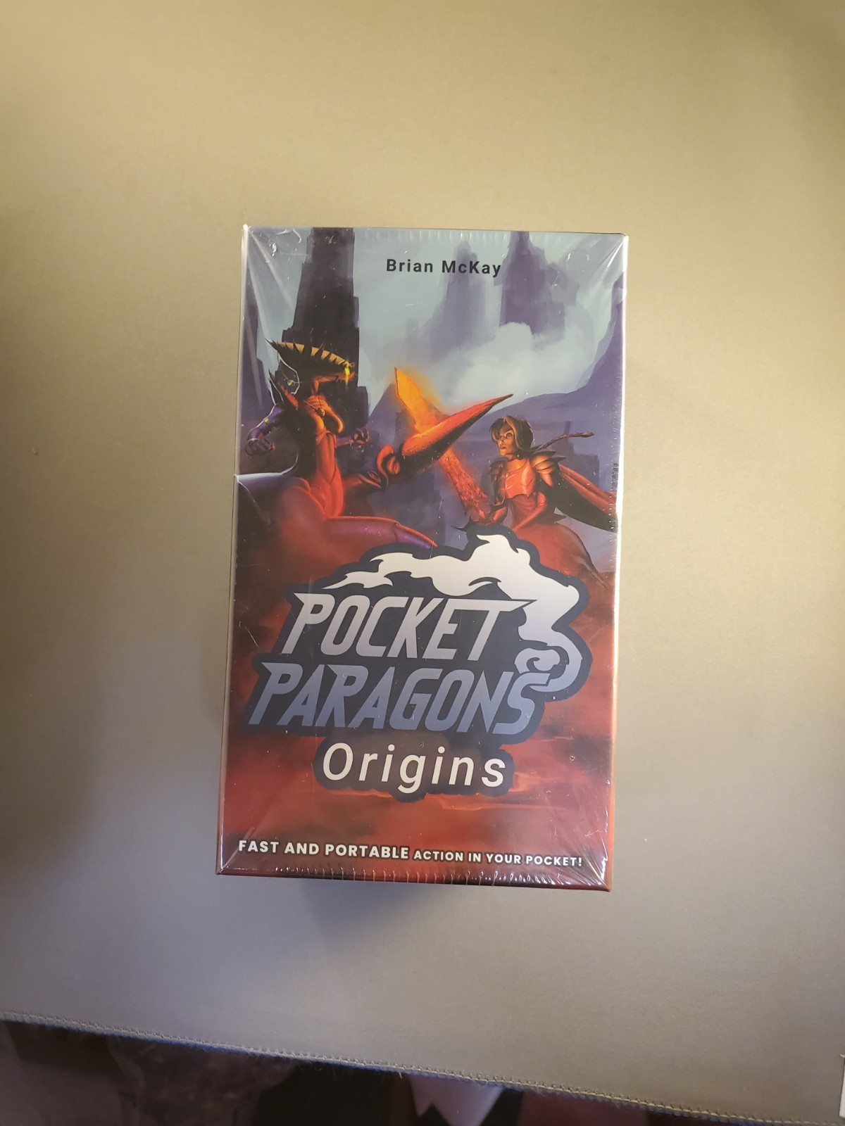 Pocket Paragons: Origins – Card Game New Still Shrink wrapped