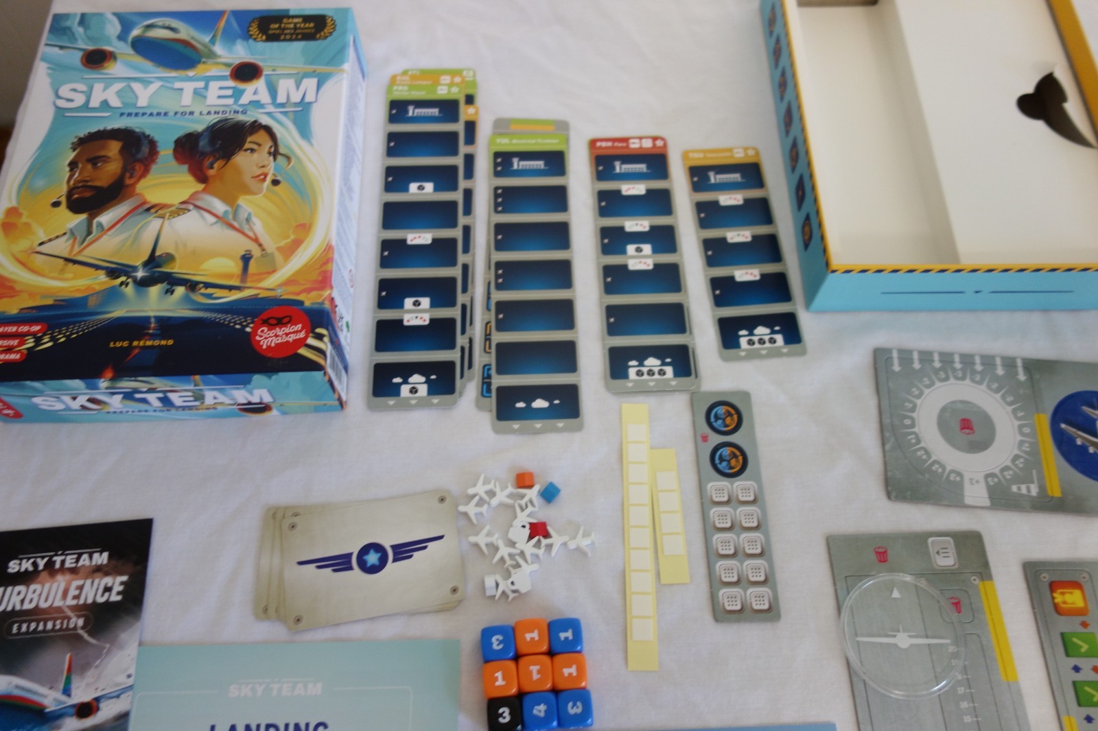 Sky Team – Prepare For Landing Board Game Complete Unpunched Never Played 2024