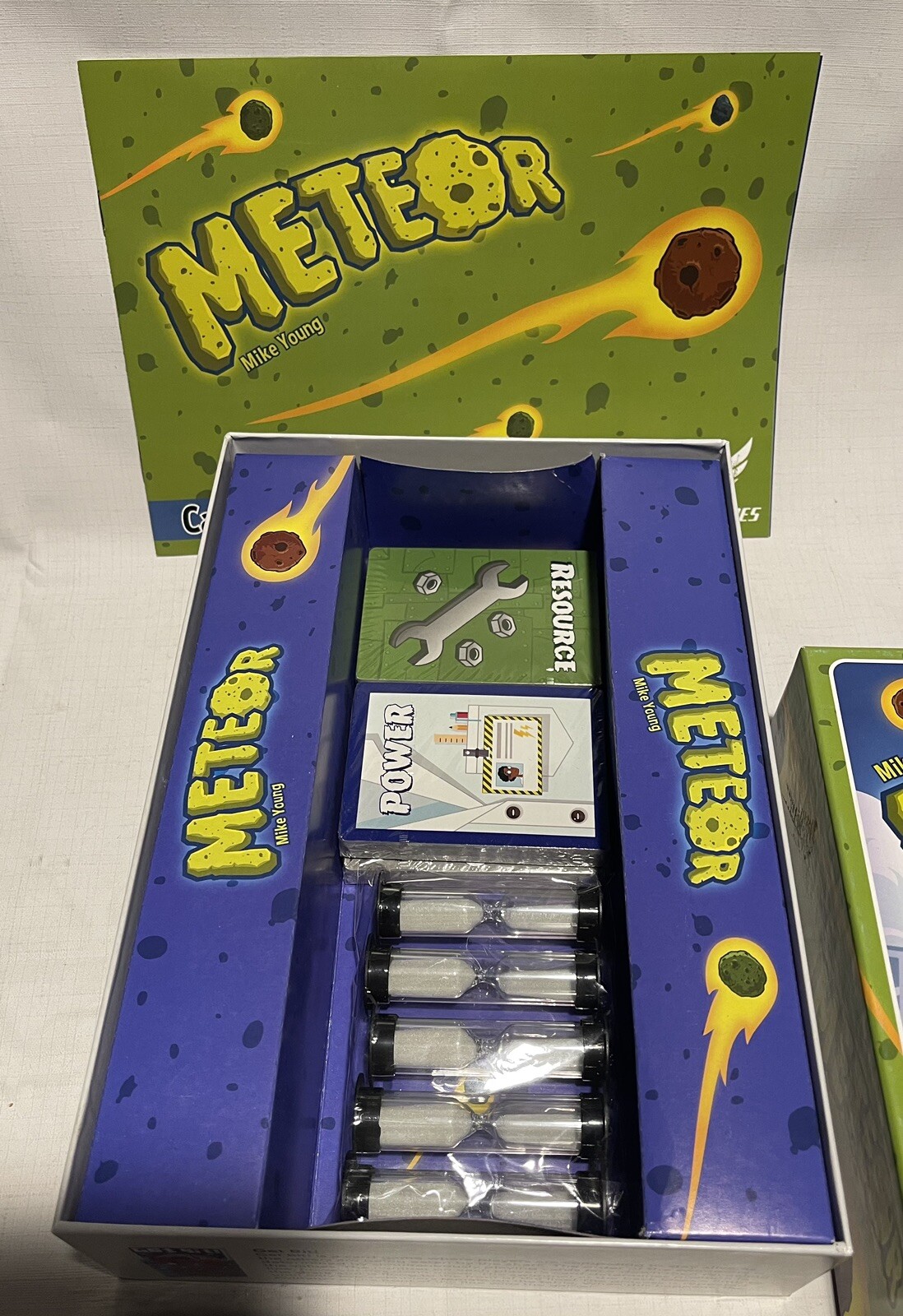 Meteor Board Game Unplayed Mike Young