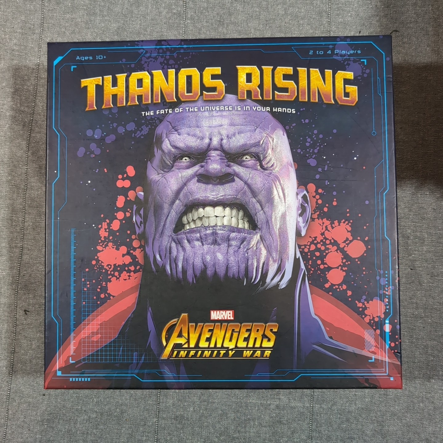 Thanos Rising : Avengers Infinity War Board Game / 100% Complete