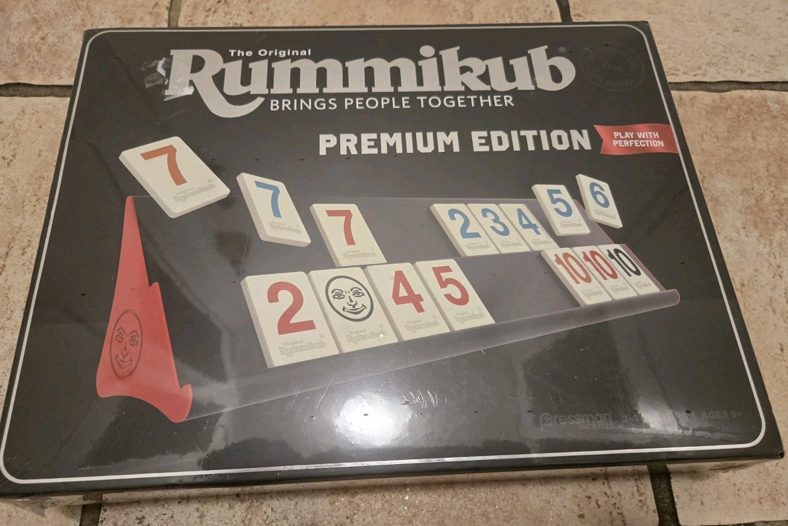 The Original Rummikub Premium Edition Board Game Pressman Tiles Set – New/Sealed