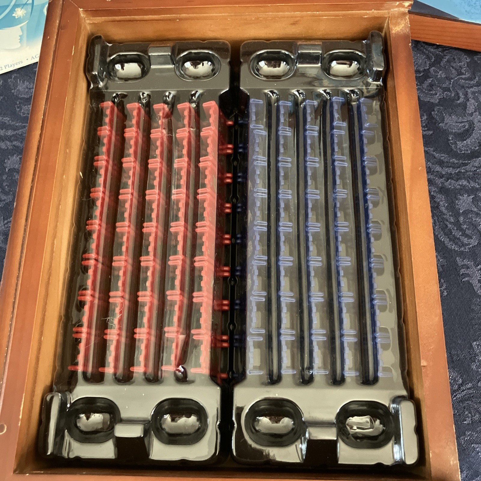 Stratego Vintage Game Collection Bookshelf Edition Wooden Box Case 2005