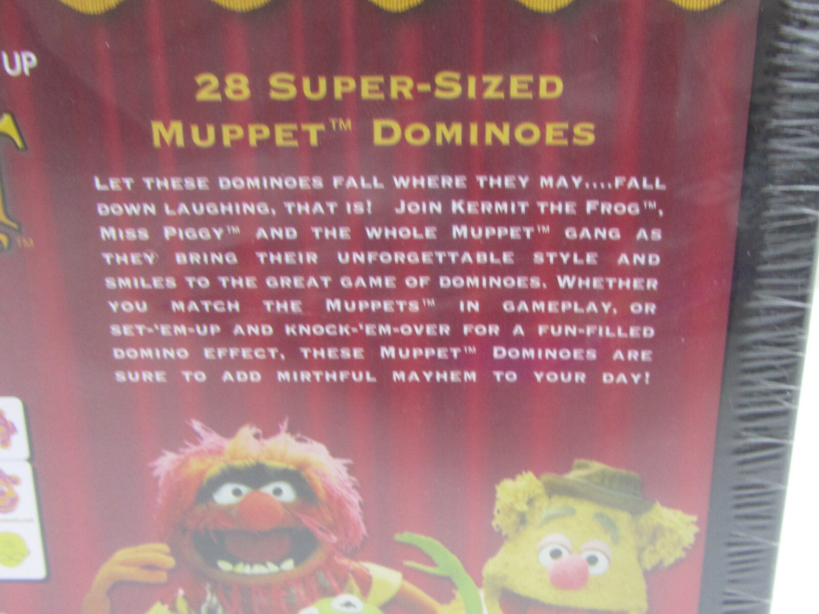 NEW – 2003 Sababa Toys Muppet Show Dominoes Domino Set READ