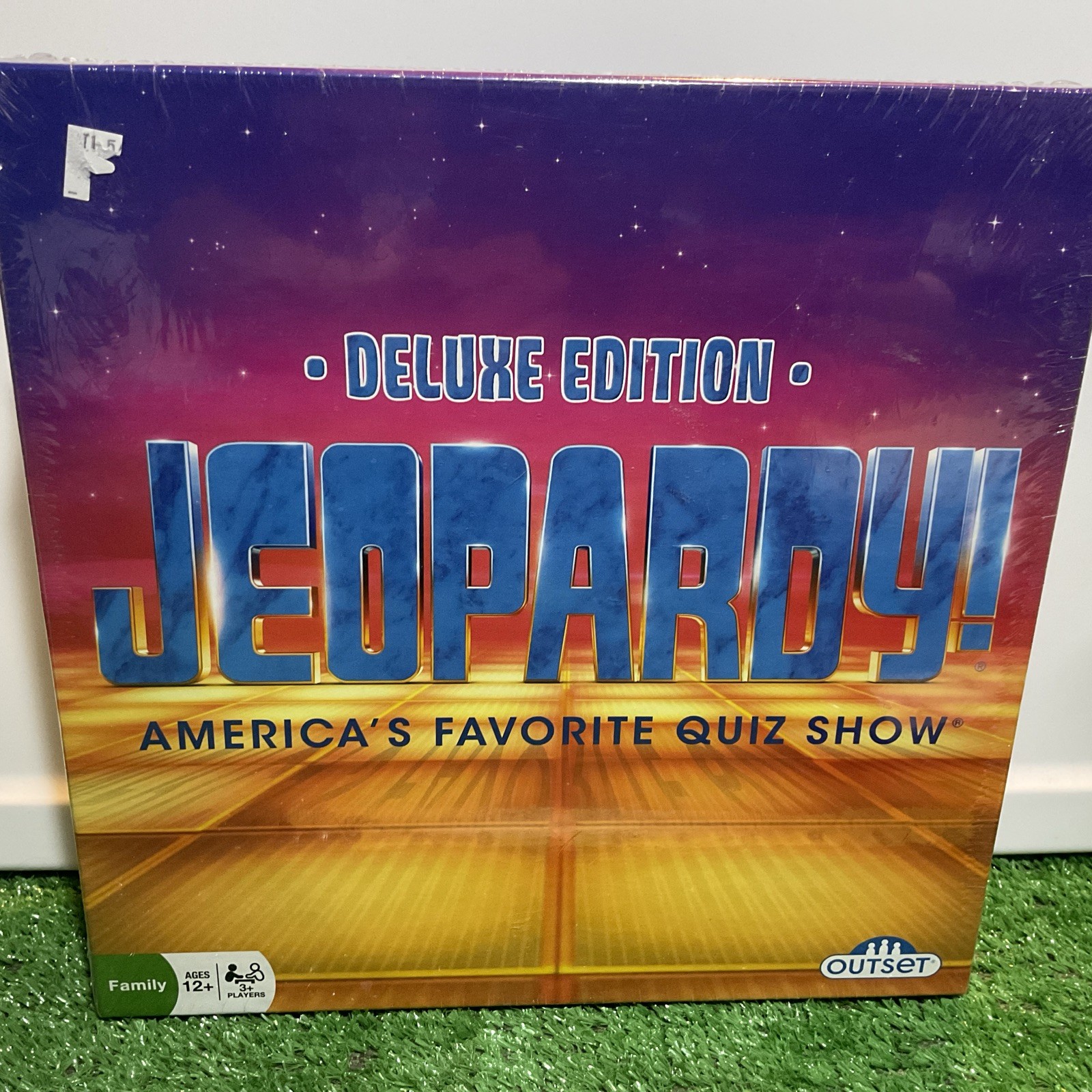 Jeopardy Deluxe Edition TV Quiz Show Family Game By Outset 2016 NEW SEALED