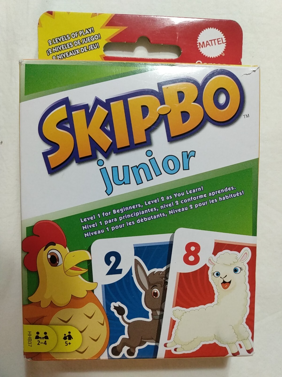 7 Games Ages 3 -4-5 Memory Hippos Yahtzee Popomatic Clue Jr Skip-Bo Jumbo Cards