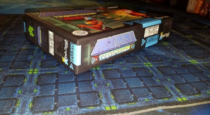 Incoming Transmission GAME WITH PLAYMAT cooperative sci-fi pixel boardgame