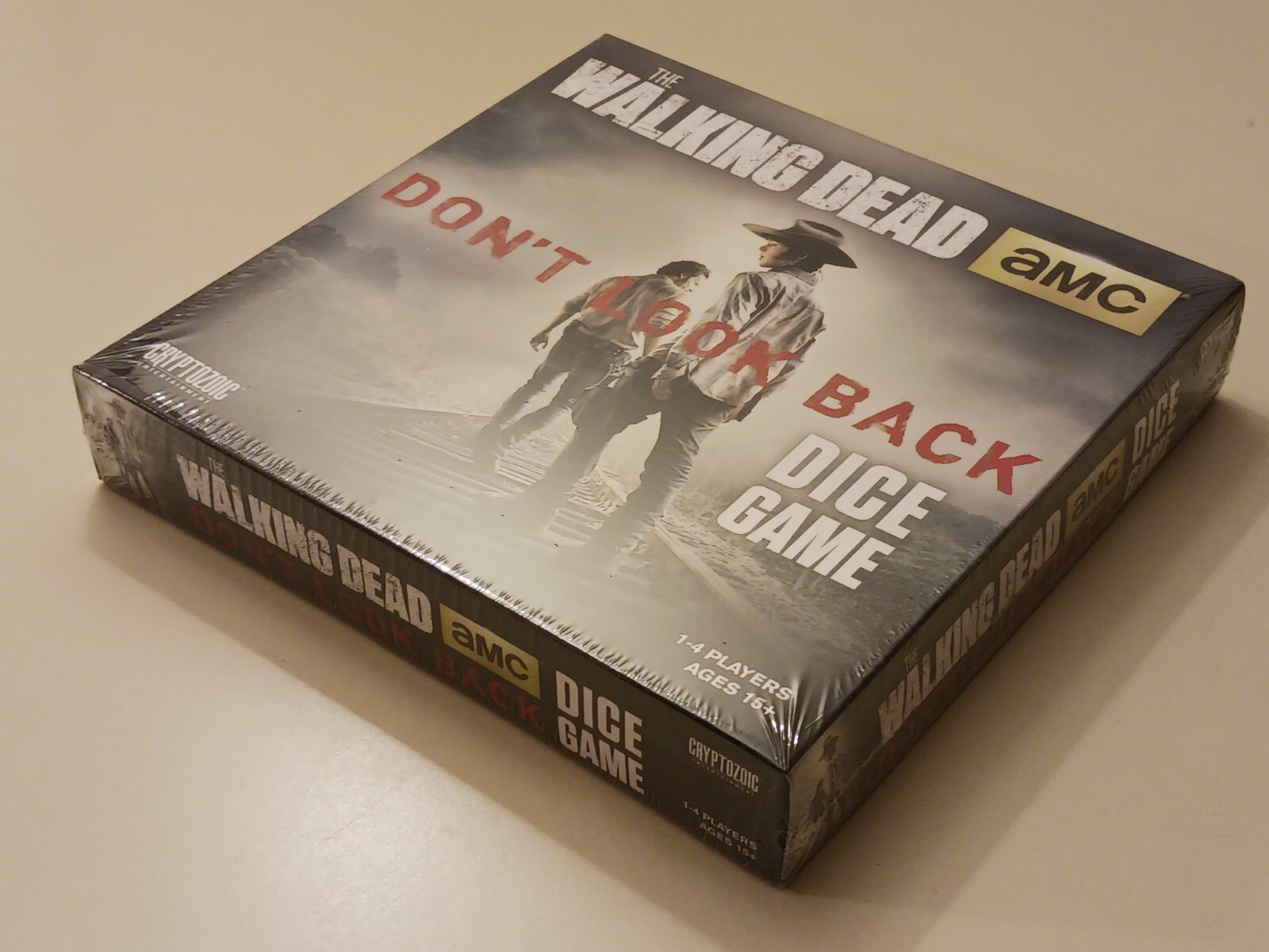 The Walking Dead Lot 4 Shot Glasses 1 Dice Game 3 Jigsaw Puzzles 1 Wall Clock