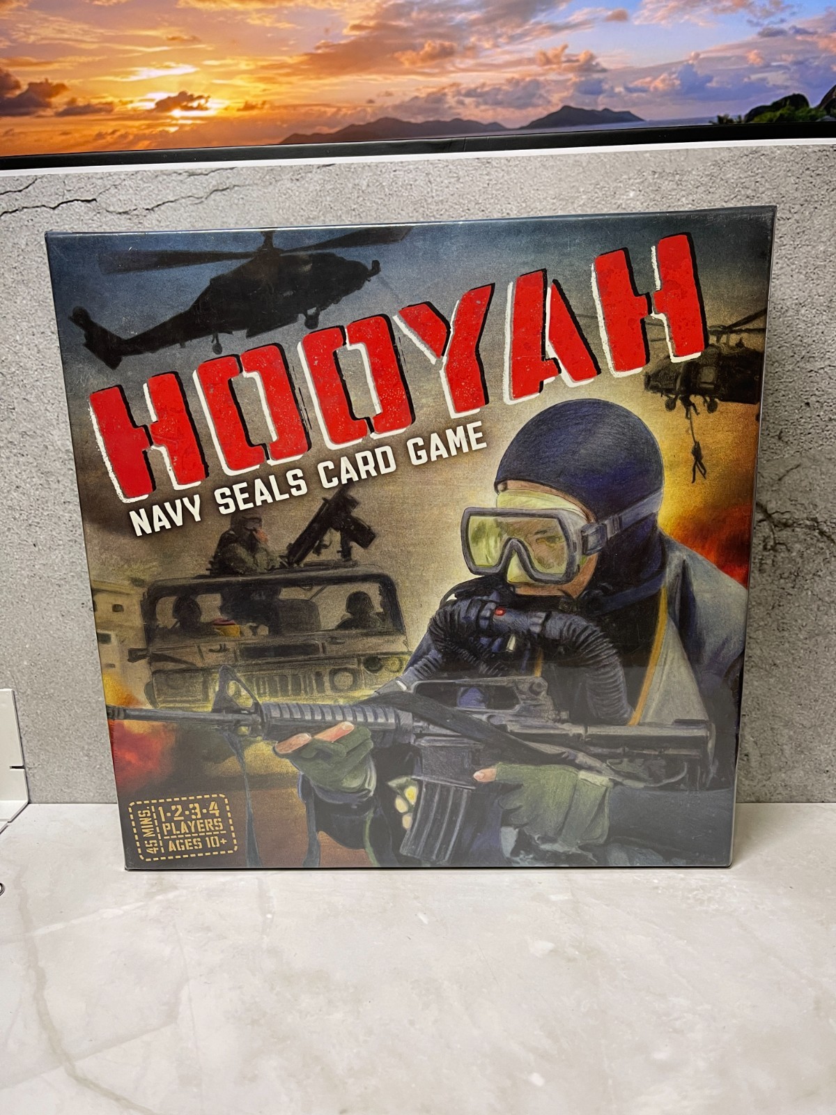 Hooyah The Navy Seals Card Game (by US Games) – SEALED NEW