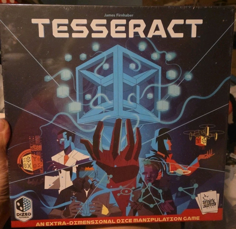 Smirk & Dagger TESSERACT An Extra Dimensional Dice Manipulation Game 14+Years
