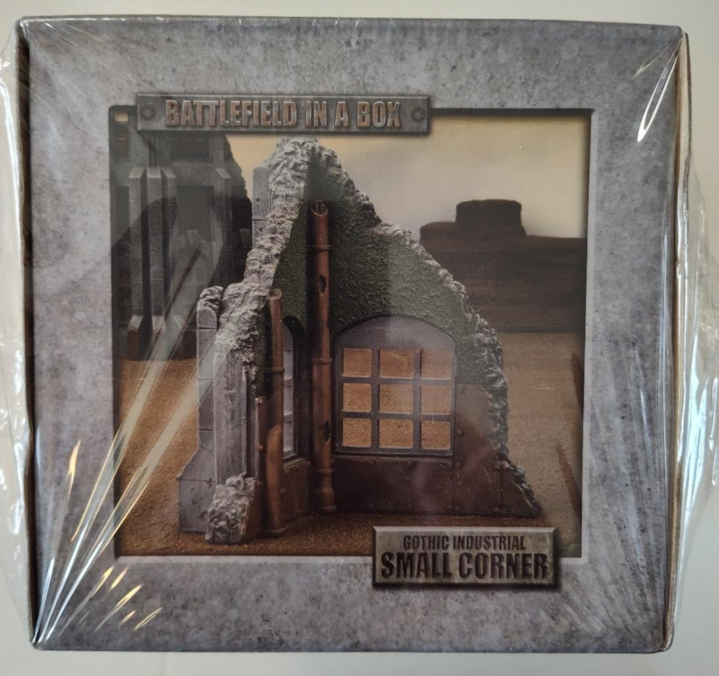 Battlefield in a Box Gothic Industrial Small Corner by Gale Force Nine (2020)