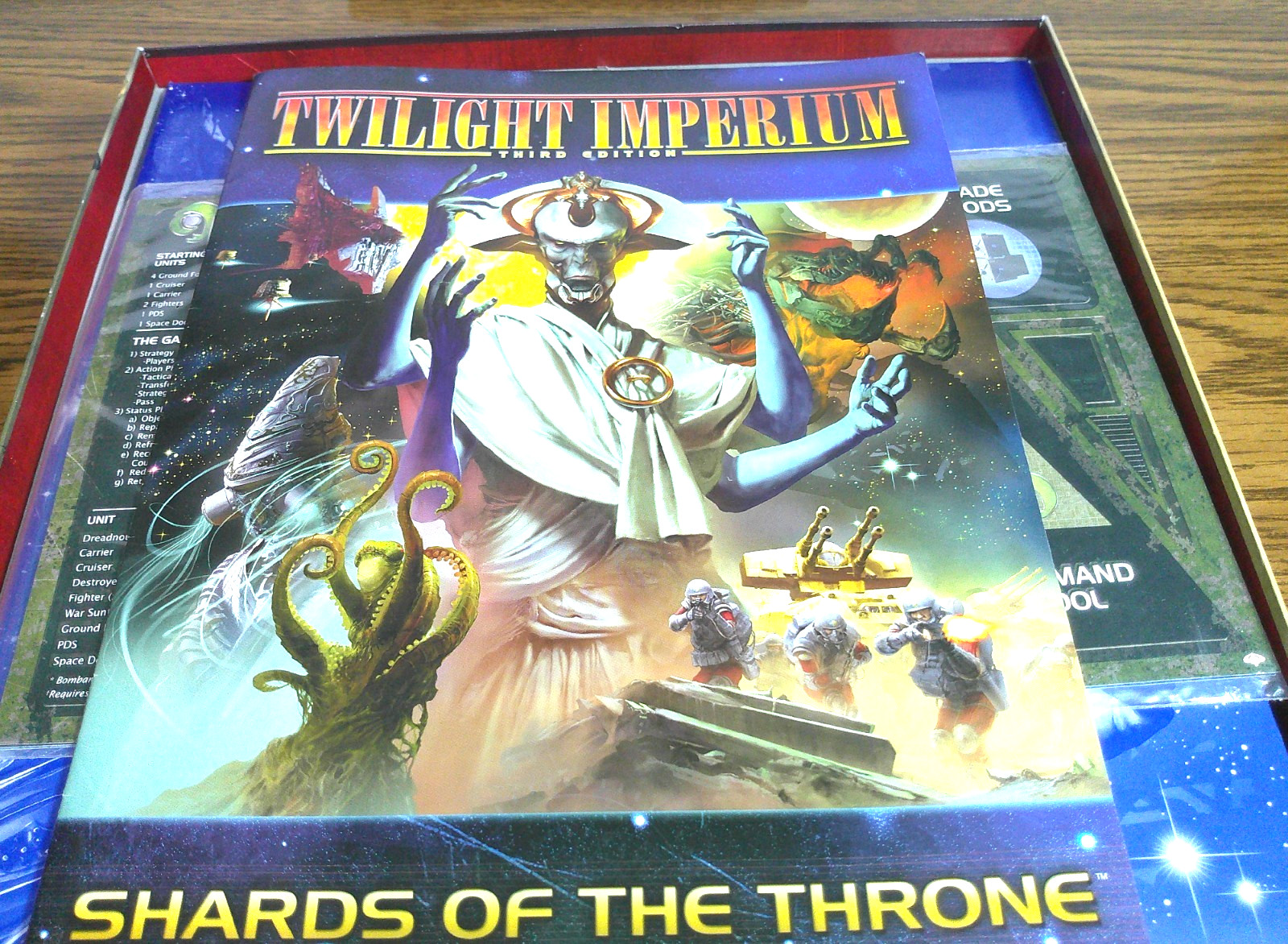Twilight Imperium Shards of the Throne Expansion Fantasy Flight Games 2011