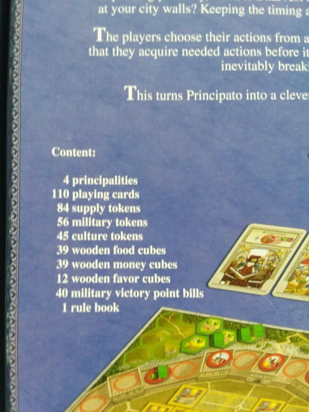 Principato a Tactical Game About Creating Powerful Principalities by Z-Man Games