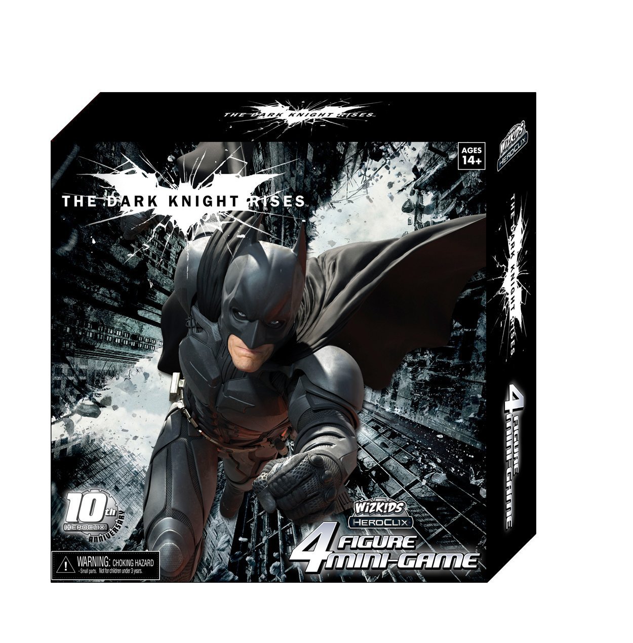 The Dark Knight Rises 4 Figure Mini-game Heroclix Wizkids Game BRAND NEW !!!