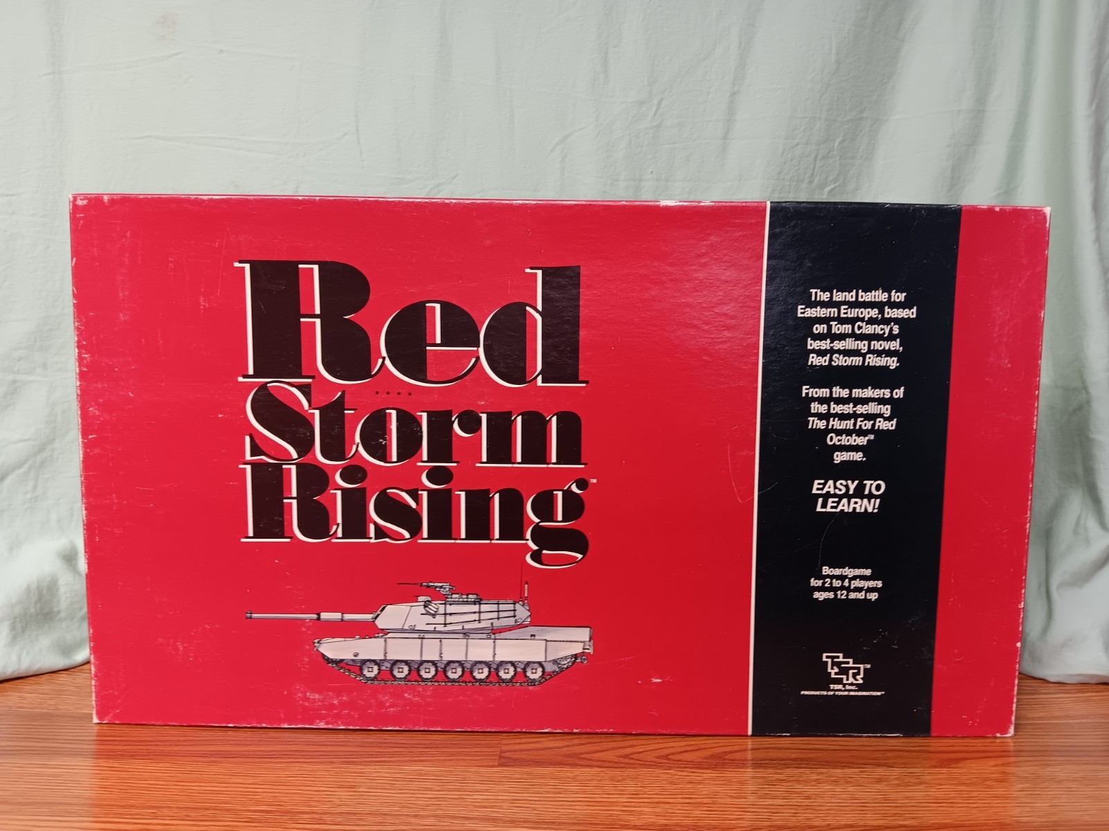 1989 Vintage RED STORM RISING Strategy Family Board Game – TSR Tom Clancy