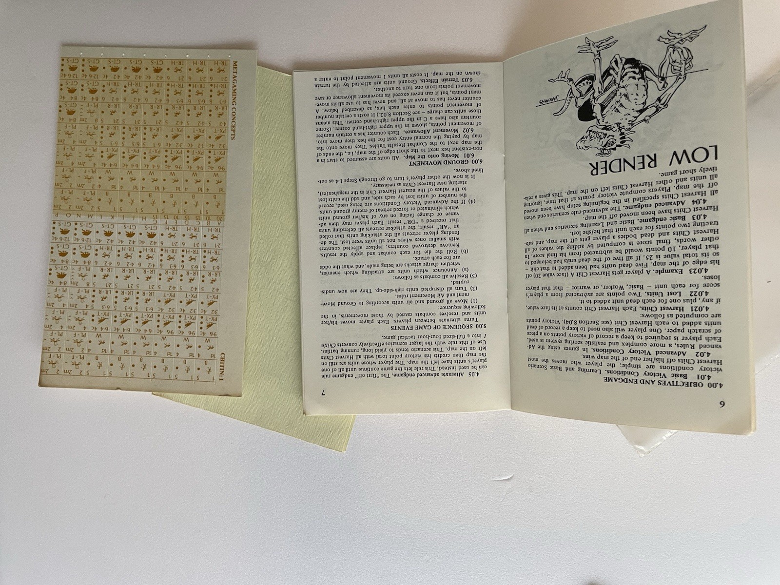 Metagaming MicroGame #2 – Chitin I – The Harvest Wars (1st Printing) VG